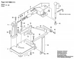 Bosch 0 601 999 013 ---- cross cutting table Spare Parts